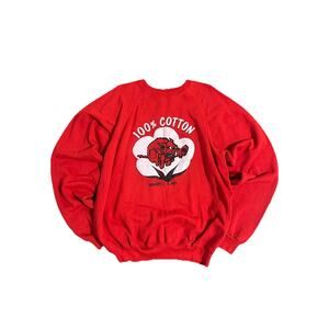 Vintage 1989 Arkansas Razorbacks Cotton Bowl Crewneck Sweatshirt Size XL 80s USA